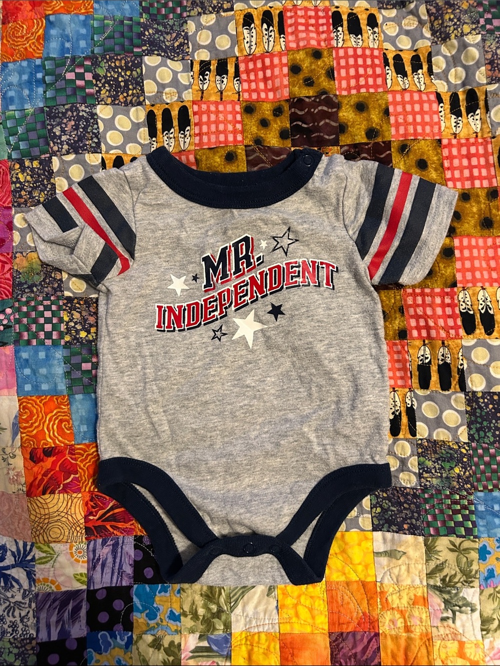 4th of July onesie